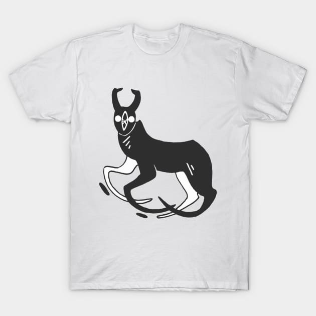 Forest Beast T-Shirt by conflictedlizard